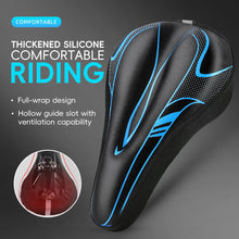 Load image into Gallery viewer, Mountain Bike Seat Cover Shock-Absorbing And Breathable Silicone Sponge Seat Cover Universal Bicycle Saddle Pad Cycling Accessories
