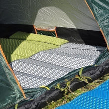 Load image into Gallery viewer, 183*60*2CM Portable Foldable Egg Crate Mat XPE Thermal Insulation Moisture-Proof Seat Cushion For Outdoor Camping Beach Yoga
