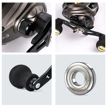 Load image into Gallery viewer, Lure Baitcasting Reel Magnetic Brake Anti-Backlash System Long Cast Full Metal Spool Water Drop Reel Fishing Tackle Accessories-AK2000
