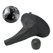 Load image into Gallery viewer, 5 Speed Car Gear Shift Knob Lever Shifter Gaiter Boot Cover Collar Gear Lever Knob Gaiter Kit For FIAT PANDA (2) 169 2003 - 2011
