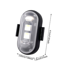 Load image into Gallery viewer, RGB LED Motorcycle Strobe Lights Wireless Signal Light LED Flash Position Wireless Light Aircraft Airplane Helicopter Warning Lights
