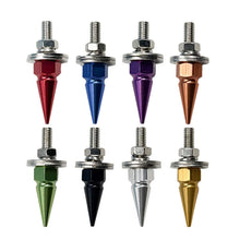 Load image into Gallery viewer, Motorcycle Sharp M6 Threaded Tips Screw Modified Fasteners Fender Washer Bumper Engine Screws License Plate Aluminium Alloy Bolts
