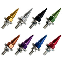 Load image into Gallery viewer, Motorcycle Sharp M6 Threaded Tips Screw Modified Fasteners Fender Washer Bumper Engine Screws License Plate Aluminium Alloy Bolts
