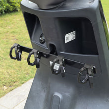 Load image into Gallery viewer, Universal Umbrella Holder Bracket for E-bike Double &amp; Four Hooks Horizontal Bar with Anti-slip Design Hanging Accessories

