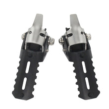 Load image into Gallery viewer, 2Pcs Folding Motorcycle Modification Front Footpeg Set for BMW R1250GS R1200GS GS ADV Adventure LC F800 GS S1000XR F750GS F850GS C400X Mount Footpeg Upgrade Accessories
