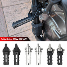 Load image into Gallery viewer, 2Pcs Folding Motorcycle Modification Front Footpeg Set for BMW R1250GS R1200GS GS ADV Adventure LC F800 GS S1000XR F750GS F850GS C400X Mount Footpeg Upgrade Accessories
