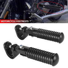 Load image into Gallery viewer, Pair Universal Foldable Aluminum Alloy Motorcycle Footpeg Anti-skid Surface Press Code Bracket Foot Pedal for Bike Modification
