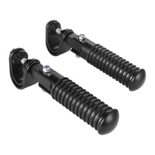 Load image into Gallery viewer, Pair Universal Foldable Aluminum Alloy Motorcycle Footpeg Anti-skid Surface Press Code Bracket Foot Pedal for Bike Modification
