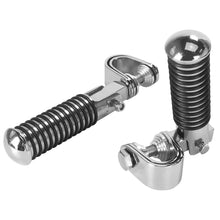 Load image into Gallery viewer, Pair Universal Foldable Aluminum Alloy Motorcycle Footpeg Anti-skid Surface Press Code Bracket Foot Pedal for Bike Modification
