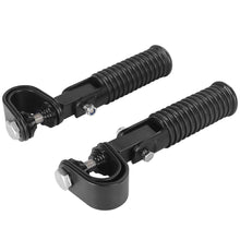 Load image into Gallery viewer, Pair Universal Foldable Aluminum Alloy Motorcycle Footpeg Anti-skid Surface Press Code Bracket Foot Pedal for Bike Modification
