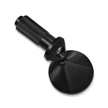 Load image into Gallery viewer, Pair Mini Round Aluminum Alloy Handlebar End Mirror Motorcycle E-bike Bar End Rearview Mirror Modification Accessories
