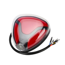 Load image into Gallery viewer, 12V LED Projection Warning Light KEEP A SAFE DISTANCE Brake Anti-Rear-End Safe Distance Ground Light For Electric Bike Motorcycle Safety

