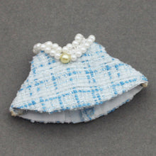 Load image into Gallery viewer, For Mini Labubu 4.0 Clothing Plaid Dress with Hair Accessory For 10.5cm Labubu V4 Doll Clothes Outfit Accessories
