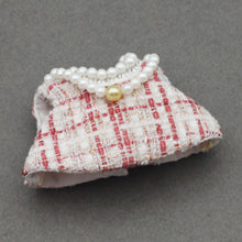 Load image into Gallery viewer, For Mini Labubu 4.0 Clothing Plaid Dress with Hair Accessory For 10.5cm Labubu V4 Doll Clothes Outfit Accessories
