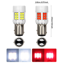 Load image into Gallery viewer, BA15S BAU15S 1157 36SMD Car LED Headlight Bulbs Brake Signal Lights Turn Lamp Running Light Bright White Red Yellow
