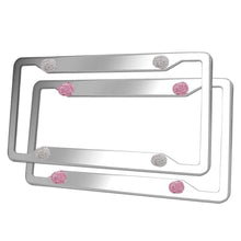 Load image into Gallery viewer, 1PC CNC M6 Motorcycle License Plate Diamond Screw Cover Shell Holes Plate Scooter Accessories for Electric Motorcycle Part
