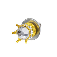 Load image into Gallery viewer, 1PC CNC M6 Motorcycle License Plate Screw Cover Shell Holes Plate Scooter Accessories Diamond Crown for Electric Motorcycle Part
