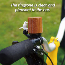 Load image into Gallery viewer, Woodpecker Bike Bell High Decibel Safety Warning Copper Bell for 22.2-28mm Handlebar Cycling Safety Accessories
