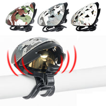 Load image into Gallery viewer, Helmet-Shaped Mountain Bike Bell Copper Safety Warning Horn Rubber Band Fixed Cycling Equipment
