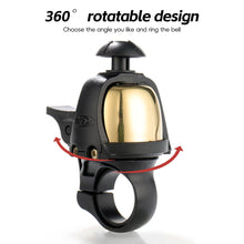 Load image into Gallery viewer, Mountain Bicycle Ring Bell Innovation Swing Brass Bell Super Loud Safety Warning Horn Bicycle Supplies
