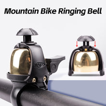 Load image into Gallery viewer, Mountain Bicycle Ring Bell Innovation Swing Brass Bell Super Loud Safety Warning Horn Bicycle Supplies

