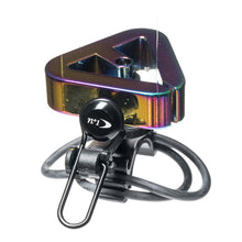 Load image into Gallery viewer, Bicycle Aluminum Alloy Triangle Bell Lightweight High-Decibel Safety Warning Horn Rubber Band/Clip Ring Fixed Cycling Supplies

