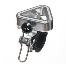 Load image into Gallery viewer, Bicycle Aluminum Alloy Triangle Bell Lightweight High-Decibel Safety Warning Horn Rubber Band/Clip Ring Fixed Cycling Supplies
