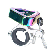 Load image into Gallery viewer, Bicycle Aluminum Alloy Triangle Bell Lightweight High-Decibel Safety Warning Horn Rubber Band/Clip Ring Fixed Cycling Supplies
