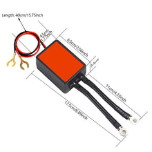 Load image into Gallery viewer, 12V 300A Car Smart Remote Battery Disconnect Switch Pure Copper Relay Cut-Off for Isolator Cars/SUVs with Wireless Remote Battery Switch
