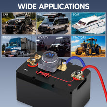 Load image into Gallery viewer, 12/24V 300A Digital Display Battery Disconnect Switch High Current Rotary Knob for Car Truck Yacht Power Protection Safety Cut Off Device
