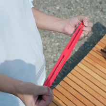 Load image into Gallery viewer, 10PCS 19.5/12.3CM H-Shaped Silicone Straps Outdoor Camping Tableware High Elasticity Tying Bands
