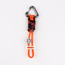 Load image into Gallery viewer, Multi-purpose 7-Core Paracord Lanyard with Hook Handwoven Strap for Outdoor Bags Water Bottles Earphones
