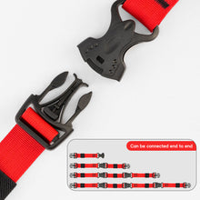 Load image into Gallery viewer, 2PCS 0.6/1/1.5M Adjustable Nylon Binding Straps Outdoor Hiking Backpack Luggage Buckle-Type Fastening Straps
