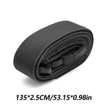 Load image into Gallery viewer, 1PC 135*2.5CM Outdoor Camping Adjustable Handle Strap Double Insurance Buckle Belt for Luggage Camping Hiking Supplies
