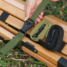 Load image into Gallery viewer, 1PC 135*2.5CM Outdoor Camping Adjustable Handle Strap Double Insurance Buckle Belt for Luggage Camping Hiking Supplies

