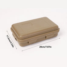 Load image into Gallery viewer, Outdoor EDC Tools Storage Box Pressure-Proof Waterproof Sealed Box Multi-function SOS Wilderness Survival Equipment Box
