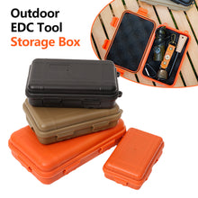 Load image into Gallery viewer, Outdoor EDC Tools Storage Box Pressure-Proof Waterproof Sealed Box Multi-function SOS Wilderness Survival Equipment Box
