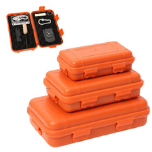 Load image into Gallery viewer, Outdoor EDC Tools Storage Box Pressure-Proof Waterproof Sealed Box Multi-function SOS Wilderness Survival Equipment Box
