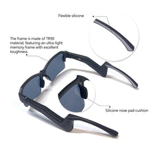 Load image into Gallery viewer, Smart Bluetooth Audio Glasses TWS Open-Ear Stereo Calls Music Headphones Outdoor Driving Cycling Sunglasses
