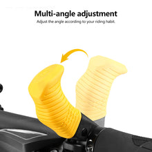 Load image into Gallery viewer, 1 Pair Mountain Bike Thumb Handlebar Multi-Angle Adjustable Ergonomic Sheep Horn Handlebar for 22mm Handlebar Diameter
