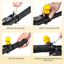 Load image into Gallery viewer, 1 Pair Mountain Bike Thumb Handlebar Multi-Angle Adjustable Ergonomic Sheep Horn Handlebar for 22mm Handlebar Diameter
