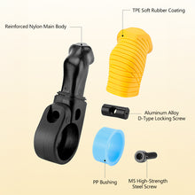 Load image into Gallery viewer, 1 Pair Mountain Bike Thumb Handlebar Multi-Angle Adjustable Ergonomic Sheep Horn Handlebar for 22mm Handlebar Diameter
