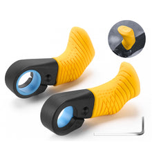 Load image into Gallery viewer, 1 Pair Mountain Bike Thumb Handlebar Multi-Angle Adjustable Ergonomic Sheep Horn Handlebar for 22mm Handlebar Diameter
