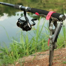 Load image into Gallery viewer, Foldable Automatic Fishing Rod Holder Sea Pole Stainless Steel Spring Ground Spike Fishing Equipment
