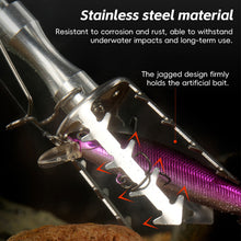 Load image into Gallery viewer, Professional Lure Bottom Snag Rescuer Stainless Steel Serrated Retrieval Tool with Line Winder Fishing Equipment
