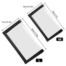 Load image into Gallery viewer, 1PC PVC Transparent Lure Bait Storage Bag Hook and Loop Scratch-resistant Loss-proof Protective Case Fishing Gear Isolation Pouch

