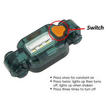 Load image into Gallery viewer, Gravity Sensing Lure Bait Light USB Charging Fish-On Alert Light Lighting Equipment Outdoor Night Fishing Supplies
