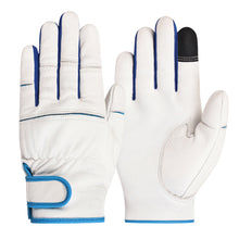 Load image into Gallery viewer, 1Pair Work Gloves Builder Gloves Machine Repair Gardening Gloves Light-Duty Safety Mechanic Gloves Imitation Sheepskin for Men Women
