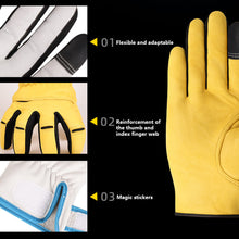 Load image into Gallery viewer, 1Pair Work Gloves Builder Gloves Machine Repair Gardening Gloves Light-Duty Safety Mechanic Gloves Imitation Sheepskin for Men Women

