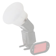 Load image into Gallery viewer, Universal Soft Silicone Camera Flash Light Cover Diffuser Dome Bounce Fit for Godox V860 V850 TT685 TT600 MF12 Photography Accessories
